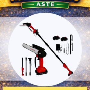 Sega Elettrica a Batteria 2-in-1  allungabile